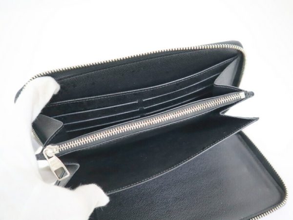 2001017255300223 5 Louis Vuitton Zippy Organizer Long Wallet Damier Graphite Black