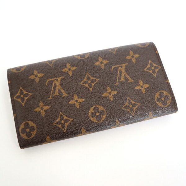 2001017255400251 2 Louis Vuitton Portefeuille Sarah BifLong Wallet Monogram