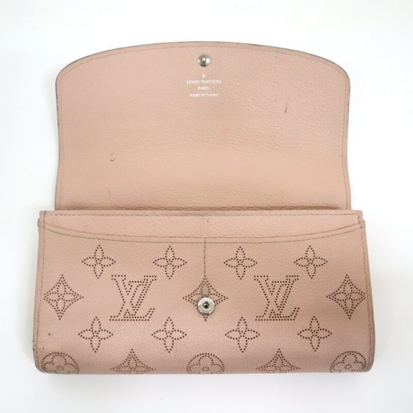 2001017255400289 4 Louis Vuitton Portefeuil Iris Mahina Magnolia Pink