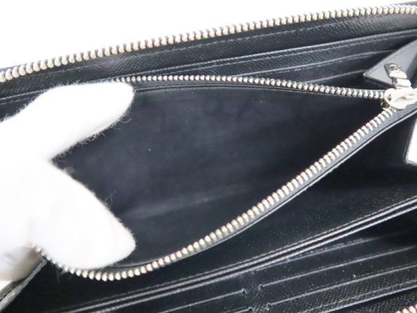 2001017255400307 4 Louis Vuitton Zippy Wallet Long Wallet Epi Noir Black