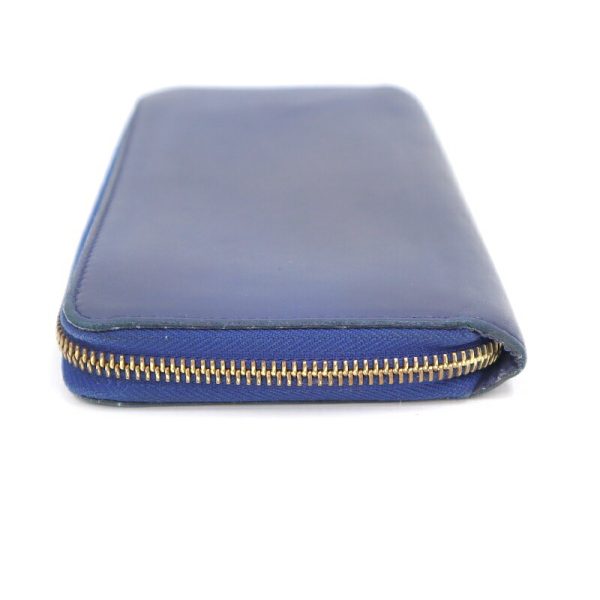 2001017255500235 3 Louis Vuitton FBag Panam Zippy Wallet Long Wallet Calf Blue