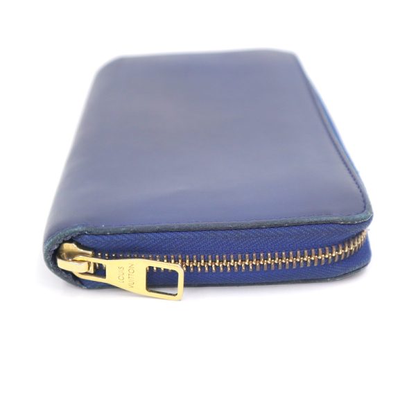 2001017255500235 4 Louis Vuitton FBag Panam Zippy Wallet Long Wallet Calf Blue