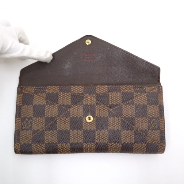 2001017255500254 3 Louis Vuitton Portefeuille Origamilon Wallet Damier Ebene