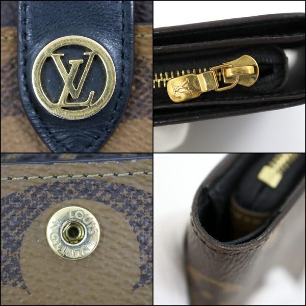 2001017255500307 7 Louis Vuitton Portefeuil Juliet Monogram Reverse