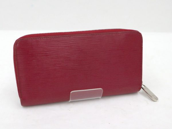 2001017255600044 1 Louis Vuitton Zippy Wallet Long Wallet Epi Carmine