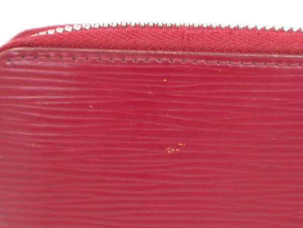 2001017255600044 3 Louis Vuitton Zippy Wallet Long Wallet Epi Carmine