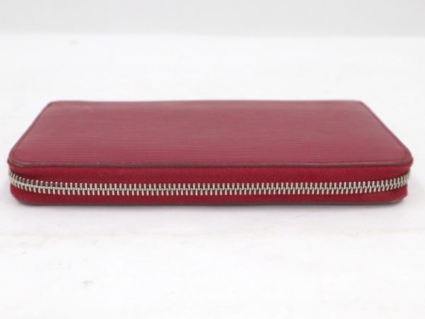 2001017255600044 5 Louis Vuitton Zippy Wallet Long Wallet Epi Carmine