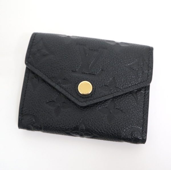 2001017255900154 1 Louis Vuitton Portefeuil Zoe Wallet Empreinte Noir Black