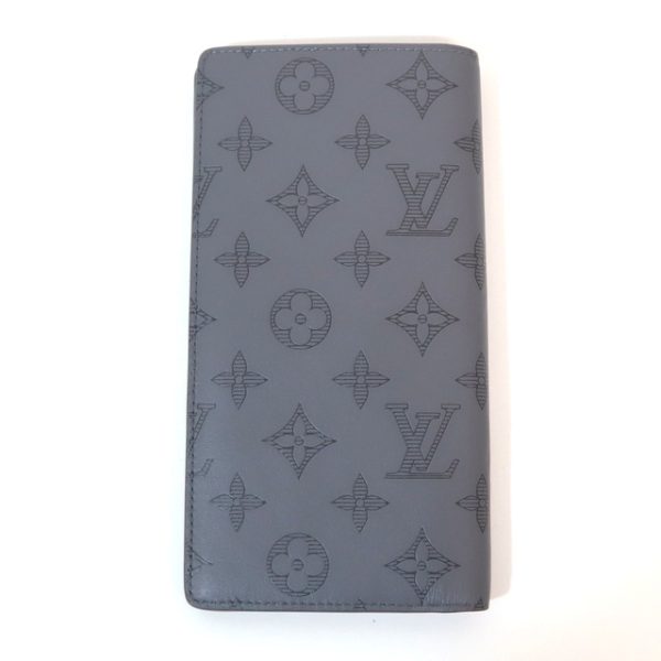 2001017255900204 1 Louis Vuitton Portefeuil Plaza Wallet Monogram Shadow Black