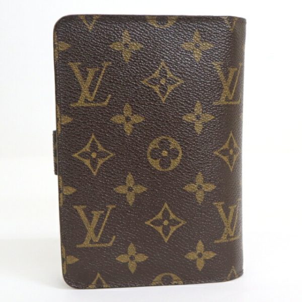 2001017255900261 2 Louis Vuitton Porte Papier Zip Wallet Monogram Brown