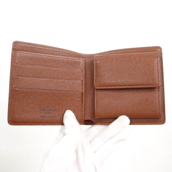 2001017255900269 4 Louis Vuitton Portefeuille Marco Wallet Monogram Brown