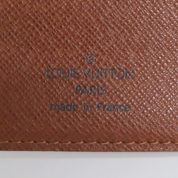 2001017255900269 7 Louis Vuitton Portefeuille Marco Wallet Monogram Brown