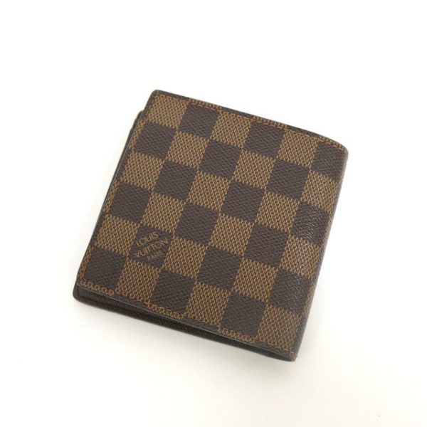 2001017256000187 2 Louis Vuitton Portefeuil Marco Wallet Damier Ebene