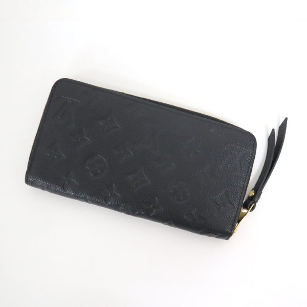 2001017256000272 2 Louis Vuitton Zippy Wallet Long Wallet Empreinte Noir Black