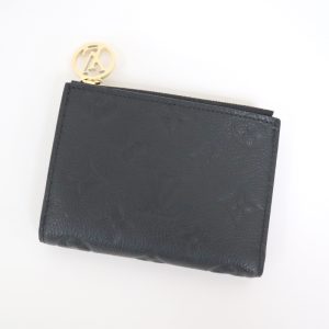 2001017256000278 1 Balenciaga Card Holder Coin Case Fragment Black