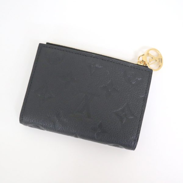 2001017256000278 2 Louis Vuitton Portefeuille Lisa Monogram Empreinte Noir M83365