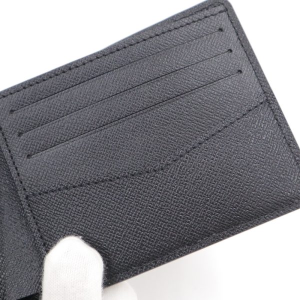 2001017256100077 5 Louis Vuitton Portefeuille Slender Wallet Epi Noir Black