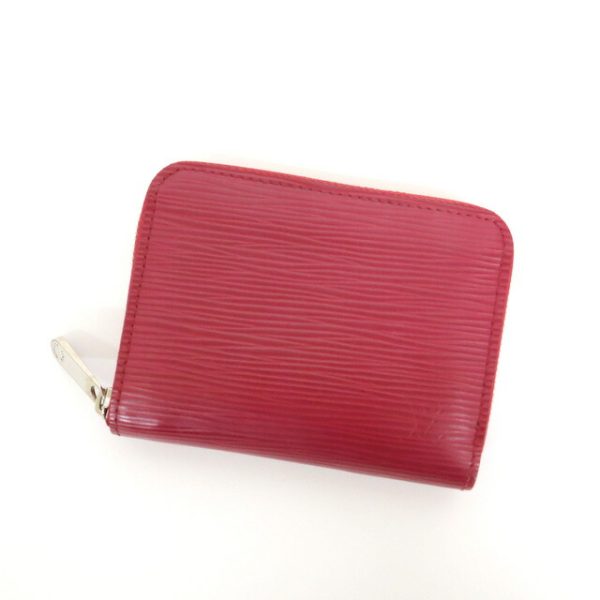 2001017256100269 1 Louis Vuitton Zippy Coin Coin Epi Fuchsia Red