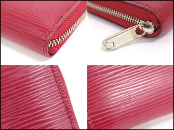 2001017256100269 5 Louis Vuitton Zippy Coin Coin Epi Fuchsia Red