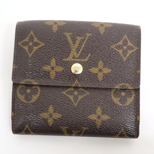 2001017256100277 1 Louis Vuitton Portefeuille Elise Wallet Monogram