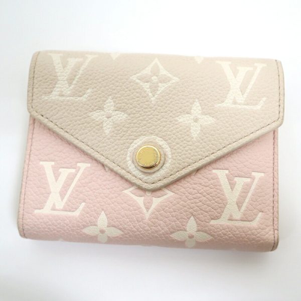 2001017256100362 1 Louis Vuitton Portefeuille Victorine Empreinte PNK