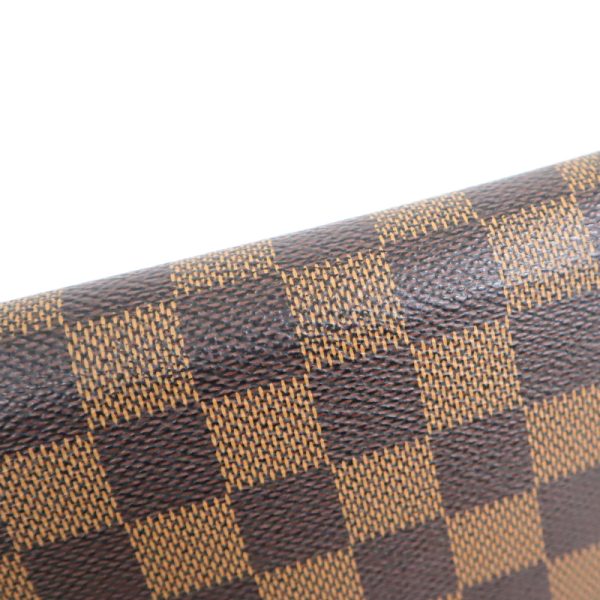 2001017256100364 3 Louis Vuitton Zippy Organizer Long Wallet Damier Ebene