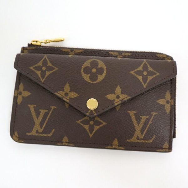 2001017256100371 1 Louis Vuitton Porte Carte Rectoverso Pass Case Monogram Brown