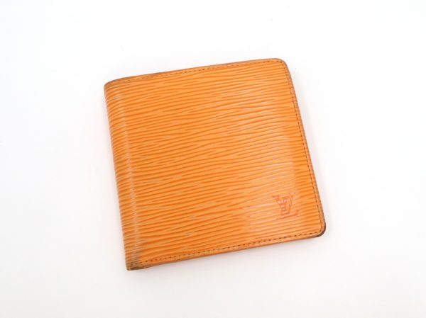 2001017256300016 1 Louis Vuitton Portobiert Credimonet Wallet Epi Mandarin Orange