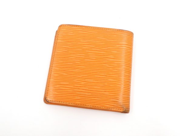 2001017256300016 2 Louis Vuitton Portobiert Credimonet Wallet Epi Mandarin Orange