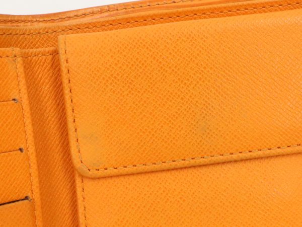 2001017256300016 5 Louis Vuitton Portobiert Credimonet Wallet Epi Mandarin Orange