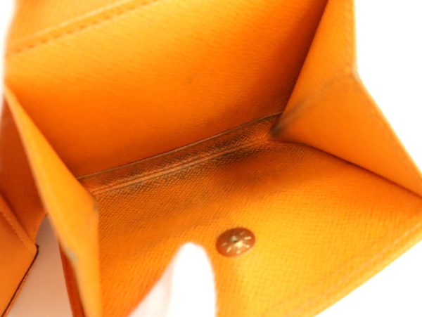 2001017256300016 6 Louis Vuitton Portobiert Credimonet Wallet Epi Mandarin Orange