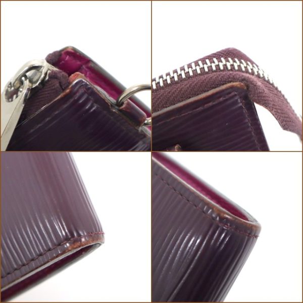 2001017256300159 3 Louis Vuitton Portefeuille Astrid Long Wallet Epi Cassis