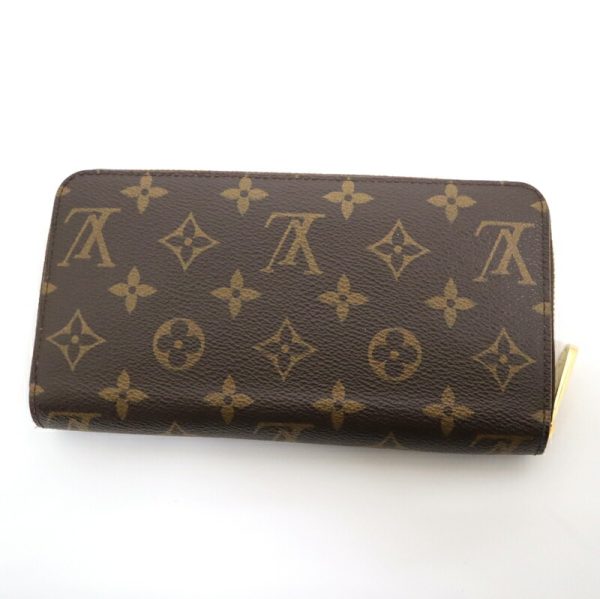 2001017256300215 2 Louis Vuitton Zippy Long Wallet Monogram Coquelicot Red