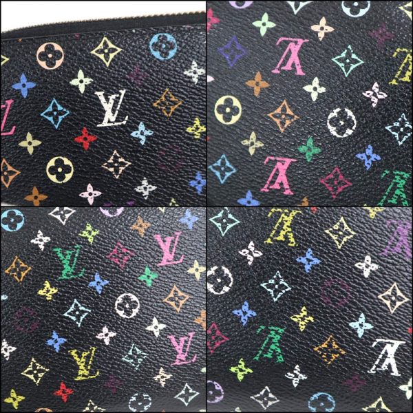 2001017256300228 7 Louis Vuitton long wallet Zippy wallet multicolor black pink