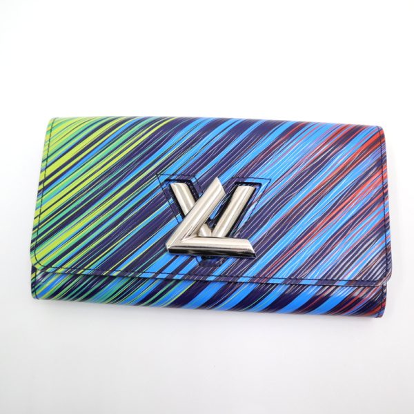 2001017256500161 1 Louis Vuitton Portefeuille Twist Wallet Tropical Cruise Epi Rainbow