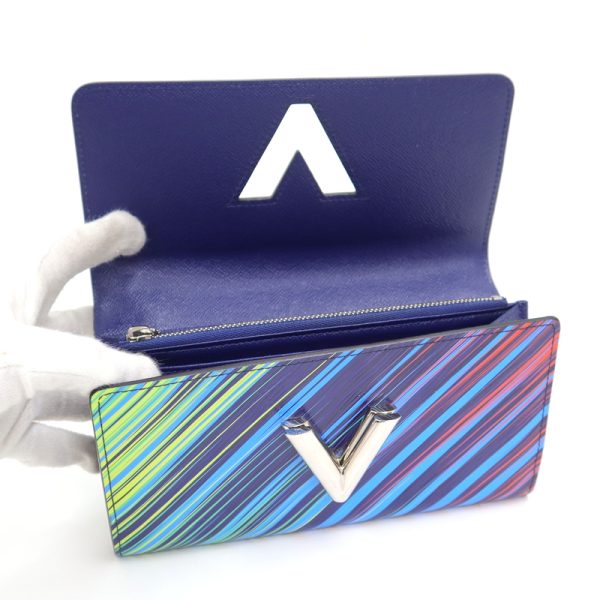 2001017256500161 5 Louis Vuitton Portefeuille Twist Wallet Tropical Cruise Epi Rainbow