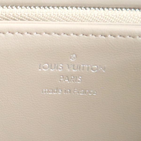 2001017256500277 10 Louis Vuitton Mahina Zippy Wallet Long Wallet Gale Beige