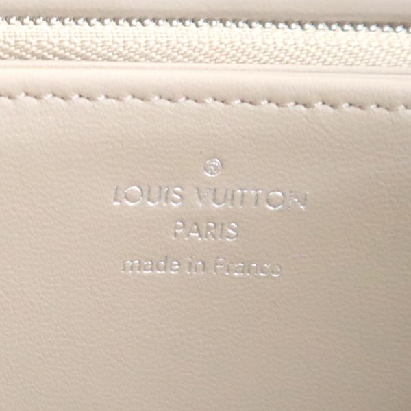 2001017256500277 10 Louis Vuitton Mahina Zippy Wallet Long Wallet Gale Beige