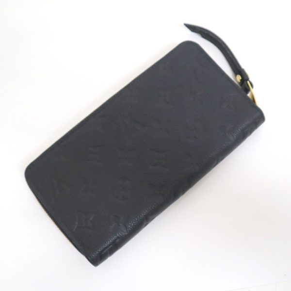 2001017256500372 2 Louis Vuitton Empreinte Zippy Wallet Monogram Noir Black