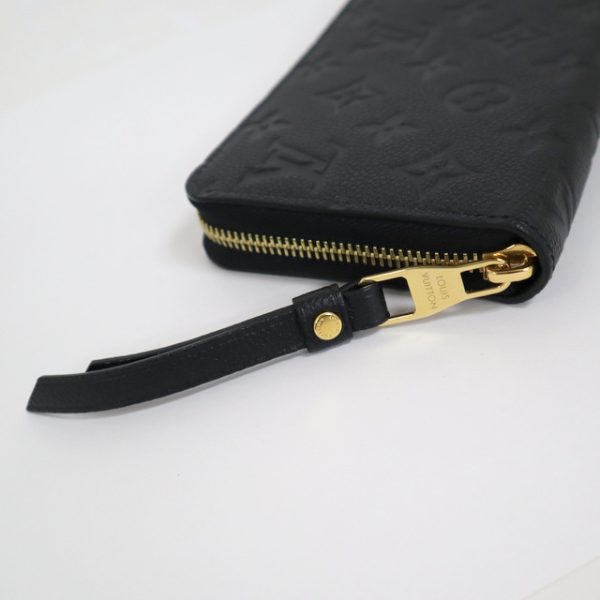 2001017256500372 3 Louis Vuitton Empreinte Zippy Wallet Monogram Noir Black