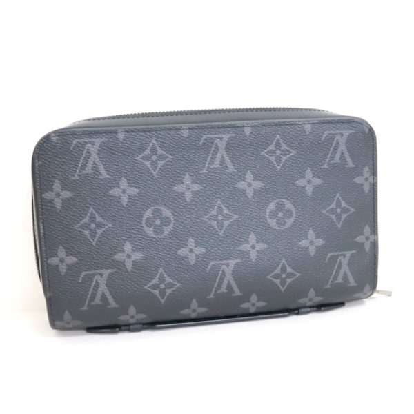 2001017256500506 2 Louis Vuitton Zippy XL Wallet Monogram Eclipse Black