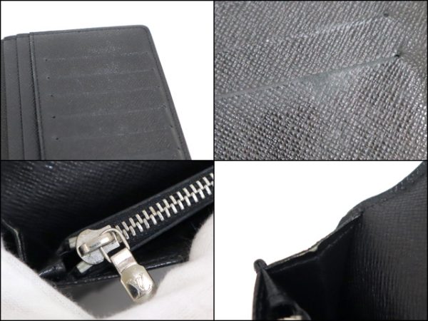 2001017256500527 5 Louis Vuitton Portefeuille Brazza BifLong Wallet Damier Graphite Black