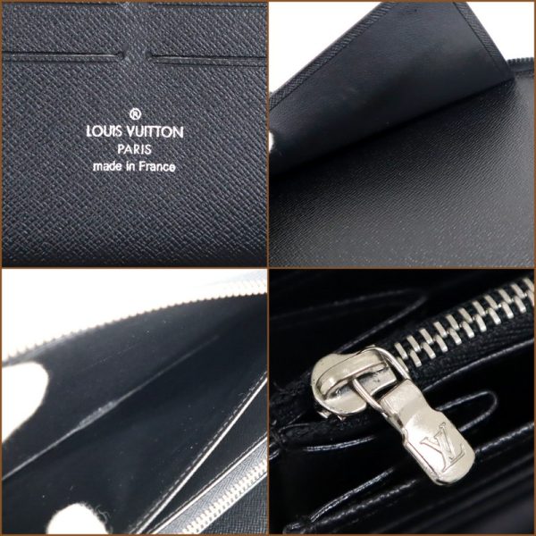 2001017256500554 8 Louis Vuitton Zippy Organizer Epi Noir Black