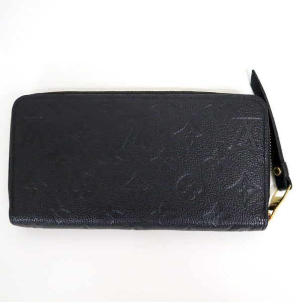 2001017256500587 2 Louis Vuitton Zippy Long Wallet Empreinte Noir Black