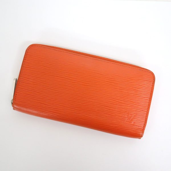 2001017256500605 1 Louis Vuitton Zippy Wallet Long Wallet Epi Pimon Orange