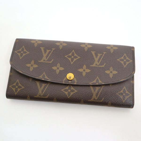 2001017256500672 1 Louis Vuitton Portefeuille Emily Wallet Monogram Mimosa