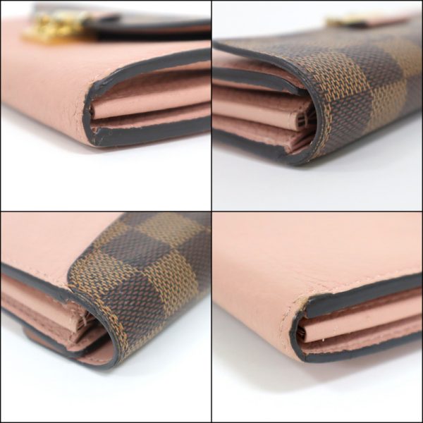 2001017256500722 6 Louis Vuitton Portefeuille Croisette Wallet Damier Brown