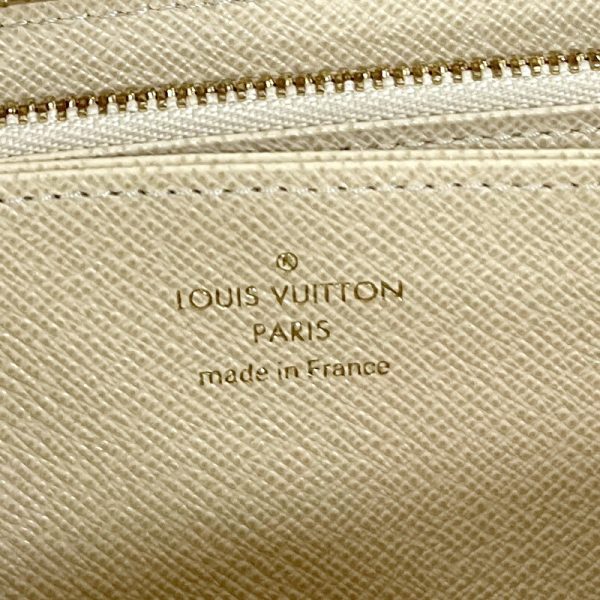 2001017256500751 8 Louis Vuitton Zippy Wallet Long Wallet Damier Azur White