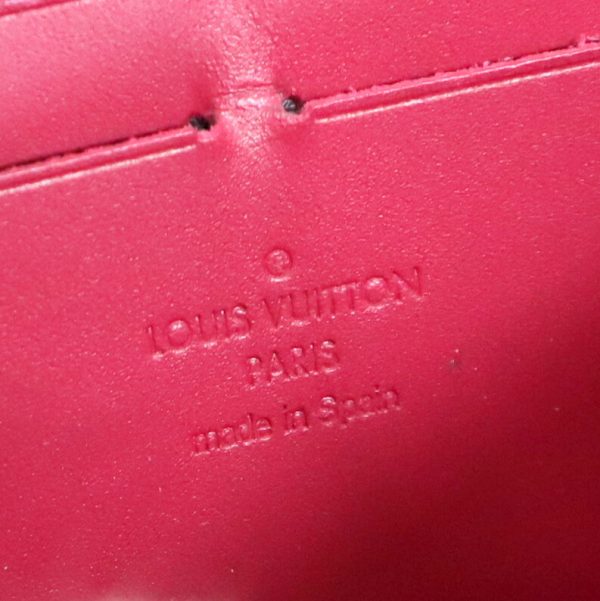 2001017256500799 10 Louis Vuitton Zippy Wallet Long Wallet Vernis Rose Andien