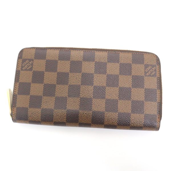 2001017256600074 1 Louis Vuitton Zippy Wallet Long Wallet Damier Ebene